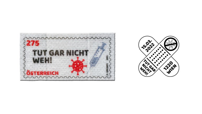 Special stamp plaster